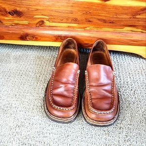 Frye women's brown loafers sz 8